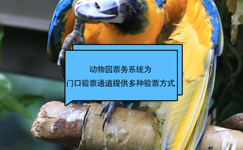 動物園票務系統(tǒng)為景區(qū)門口驗票通道提供多種驗票方式