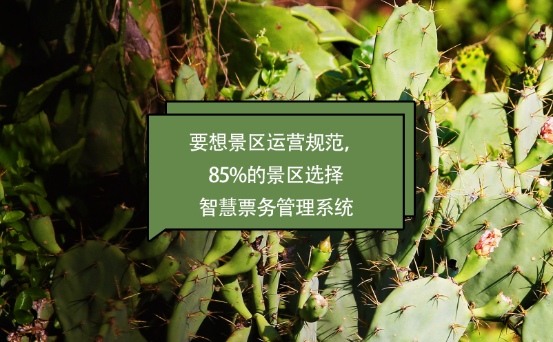 要想景區(qū)運營規(guī)范，85%的景區(qū)選擇智慧票務管理系統(tǒng)