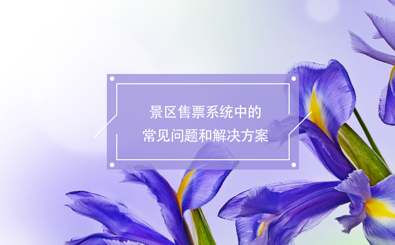 景區(qū)售票系統(tǒng)中的常見問(wèn)題和解決方案