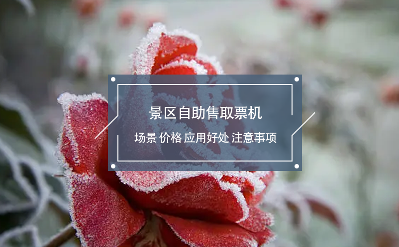 景區(qū)自助售取票機(jī)場(chǎng)景、價(jià)格、應(yīng)用好處、注意事項(xiàng)