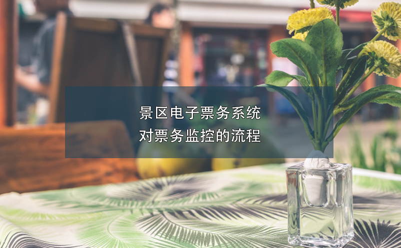 景區(qū)電子票務(wù)系統(tǒng)對(duì)票務(wù)監(jiān)控的流程