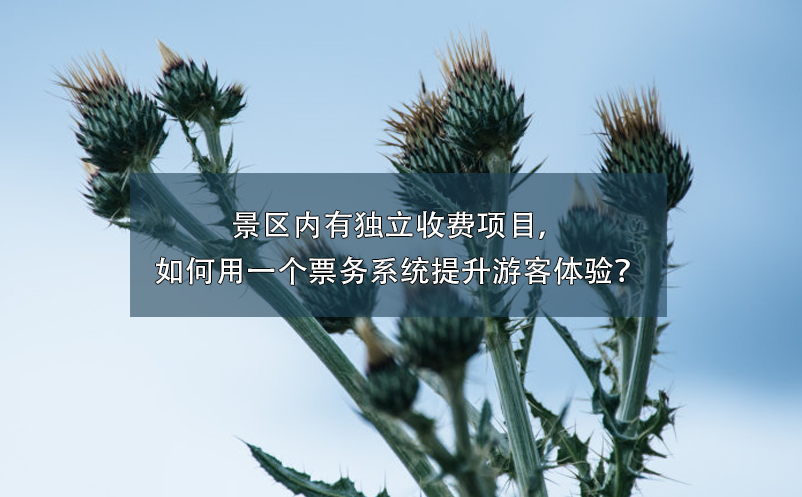 景區(qū)內有獨立收費項目，如何用一個票務系統(tǒng)提升游客體驗？