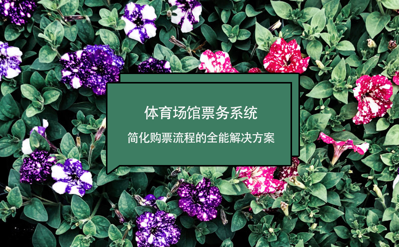 體育場(chǎng)館票務(wù)系統(tǒng)，簡(jiǎn)化購(gòu)票流程的全能解決方案