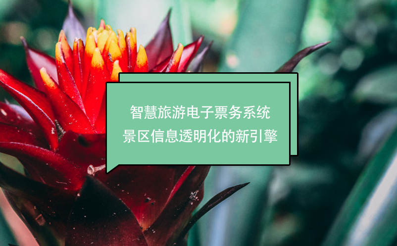 智慧旅游電子票務(wù)系統(tǒng)：景區(qū)信息透明化的新引擎