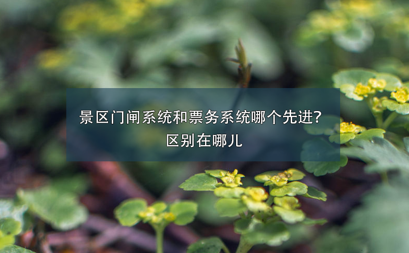 景區(qū)門閘系統(tǒng)和票務(wù)系統(tǒng)哪個(gè)先進(jìn)？區(qū)別在哪兒