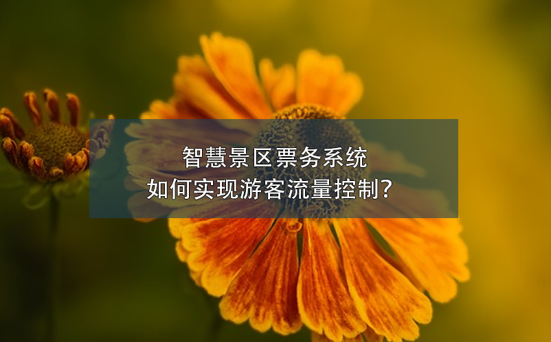 智慧景區(qū)票務(wù)系統(tǒng)如何實(shí)現(xiàn)游客流量控制？