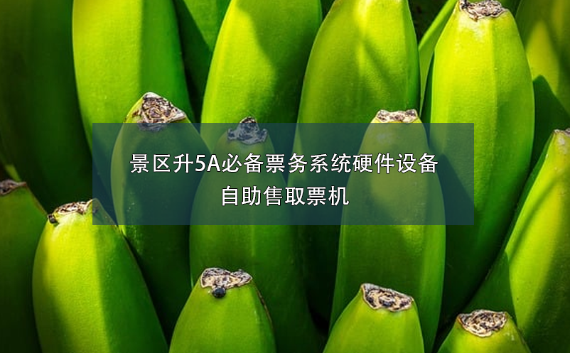 景區(qū)升5A必備票務系統(tǒng)硬件設備：自助售取票機