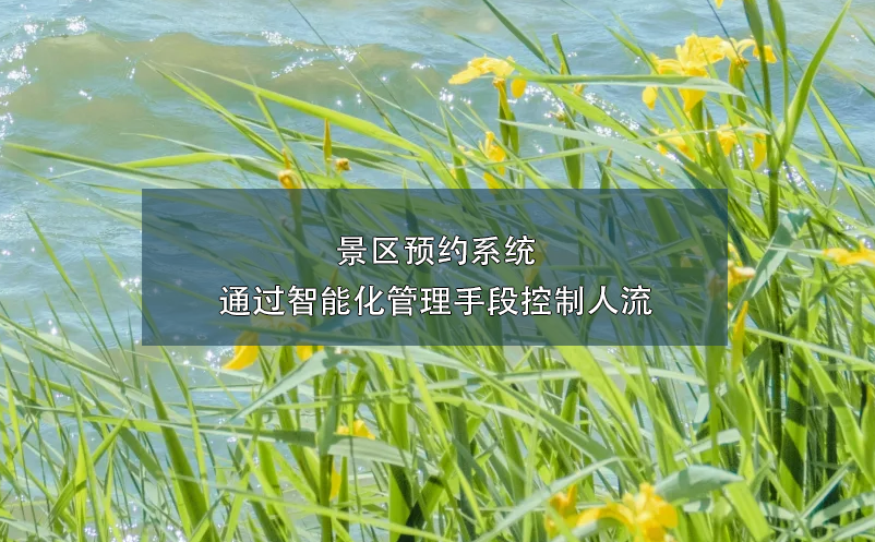 景區(qū)預(yù)約系統(tǒng)通過智能化管理手段控制人流