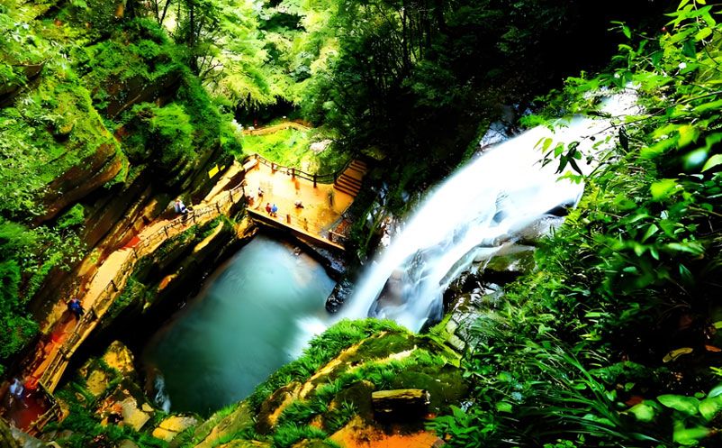 碧峰峽景區(qū)與易景通達(dá)成合作