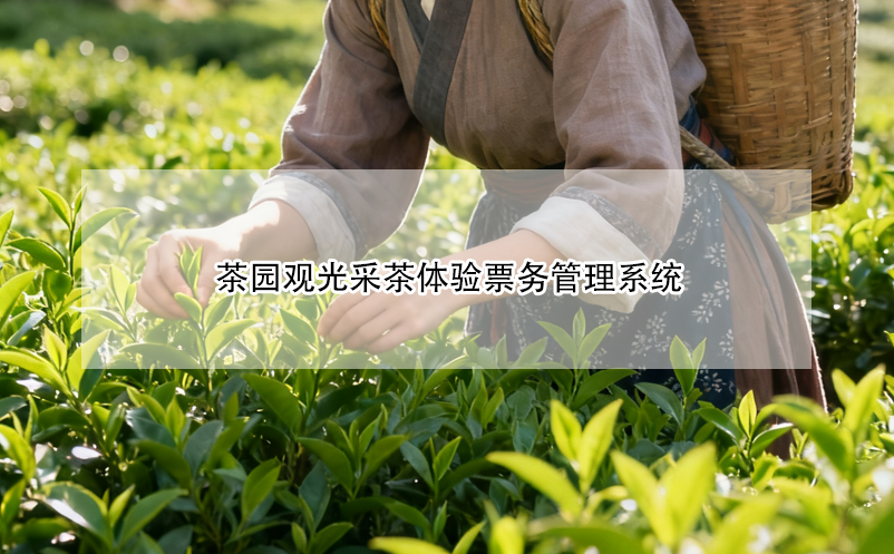 茶園觀光采茶體驗票務管理系統(tǒng)