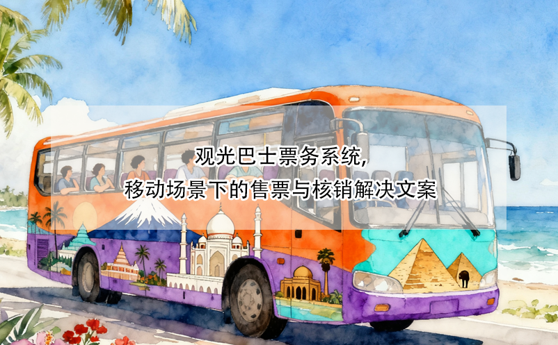 觀光巴士票務(wù)系統(tǒng),移動(dòng)場(chǎng)景下的售票與核銷(xiāo)解決文案