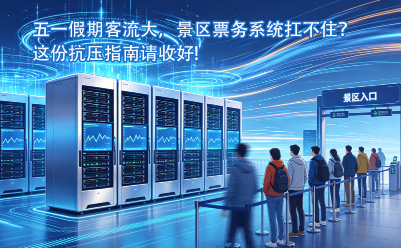 五一假期客流大，景區(qū)票務(wù)系統(tǒng)扛不?。窟@份抗壓指南請收好!